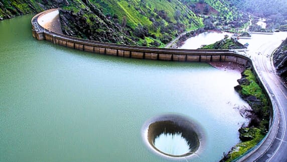 Lake Berryessa Dam
