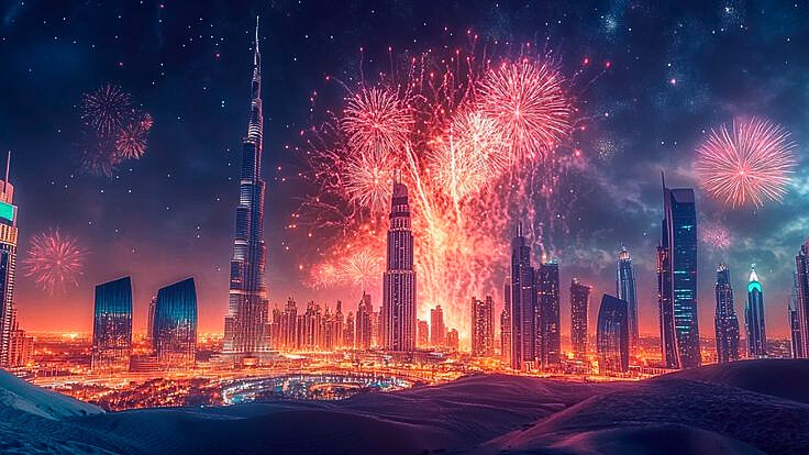 New Year in Dubai