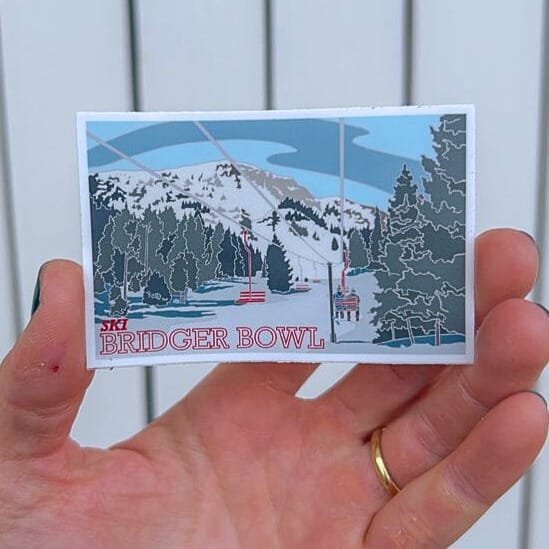 Bridger Bowl Sticker