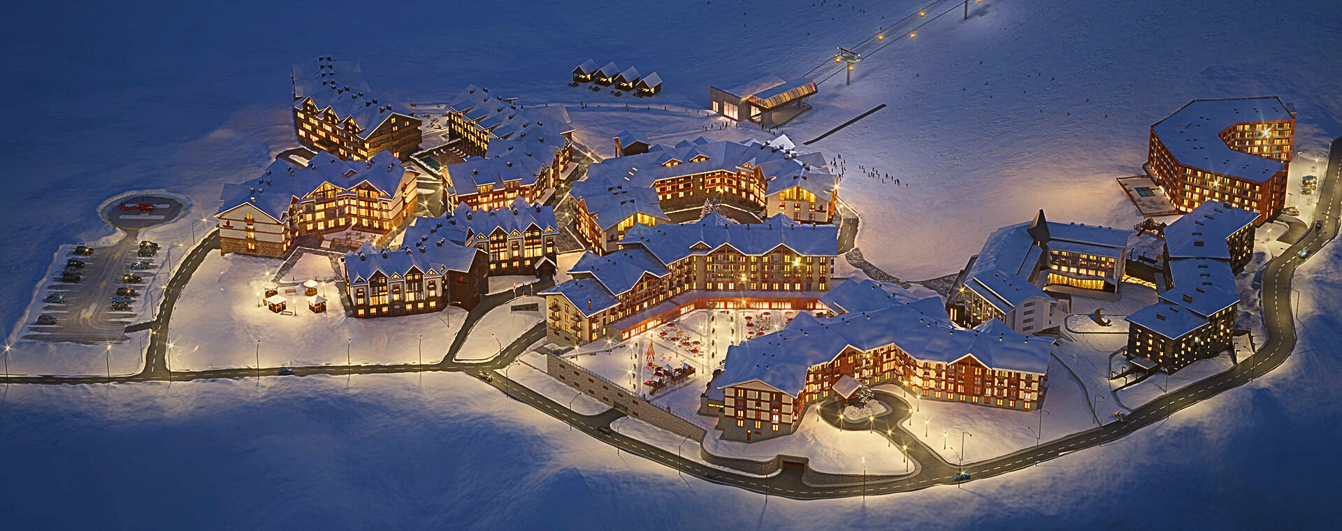 Gudauri Ski Town