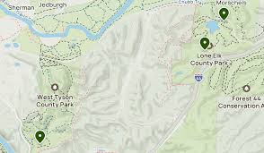 Lone Elk Park trail map
