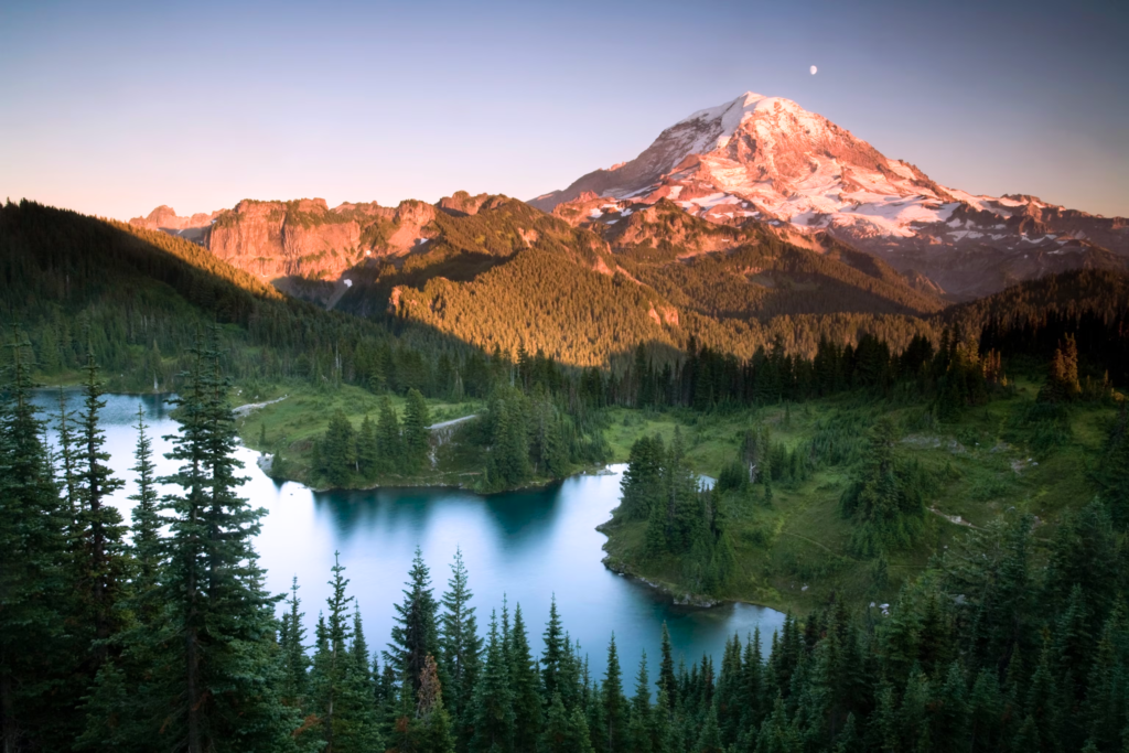 Mount Rainier Sunset