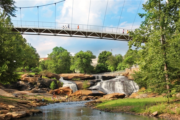 Falls Park on the Reedy.