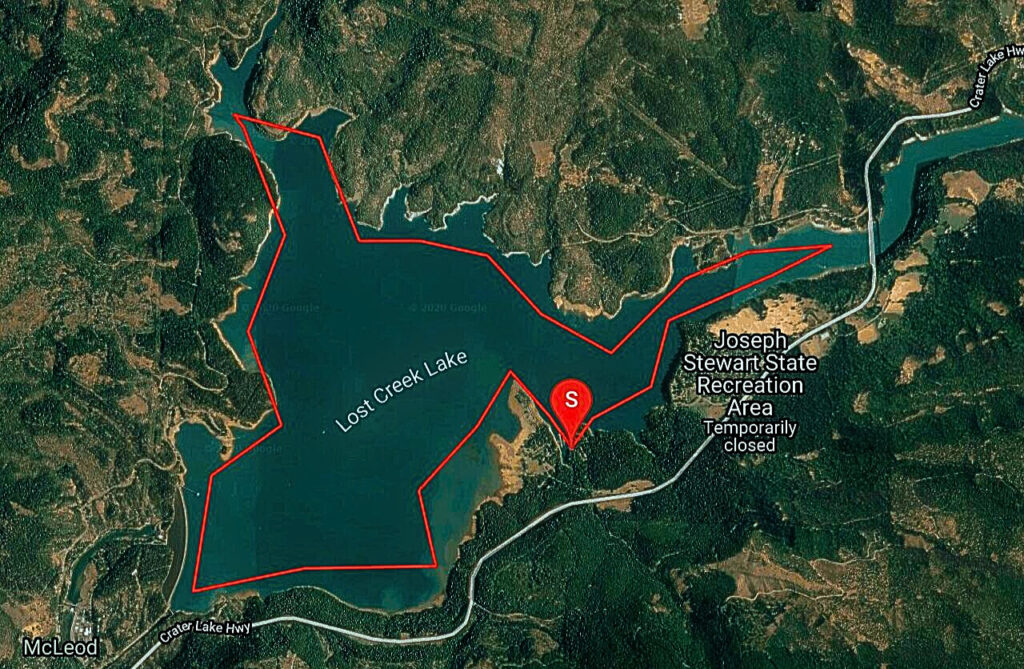 Lost Creek Lake Map / Lost Creek Lake Overview