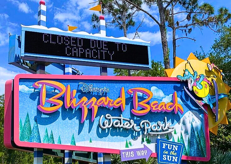 Blizzard Beach Close