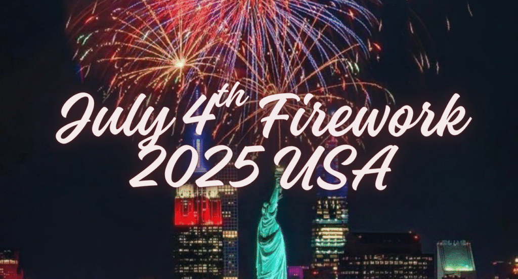 July 4th Fireworks 2025 USA