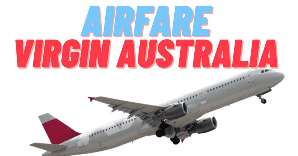 Airfares Virgin Australia