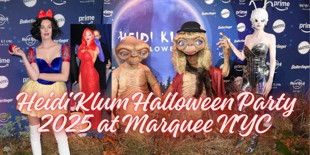 Heidi Klum Halloween Party 2025 at Marquee NYC