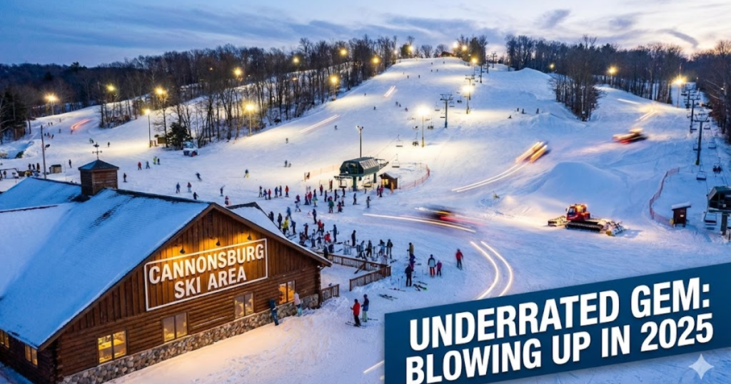 Cannonsburg Ski Area in Michigan