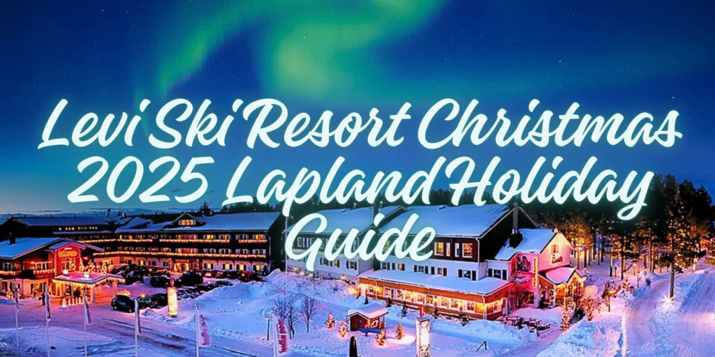 Levi Ski Resort Christmas 2025 Lapland Holiday Guide
