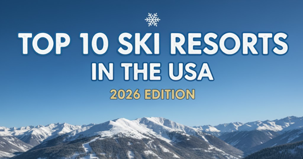 Top 10 Ski Resorts in the USA 2026 Edition
